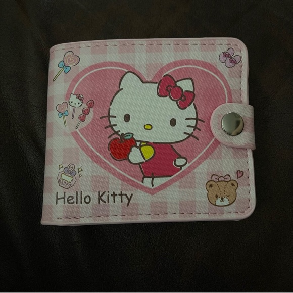 Sanrio Character Hello Kitty ID Card casual cartoon Wallet bag New - Picture 2 of 11